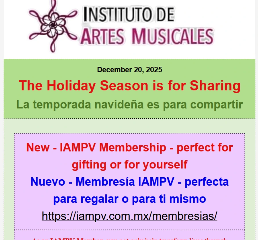 Sharing Holiday Joy/Compartiendo la alegría navideña External